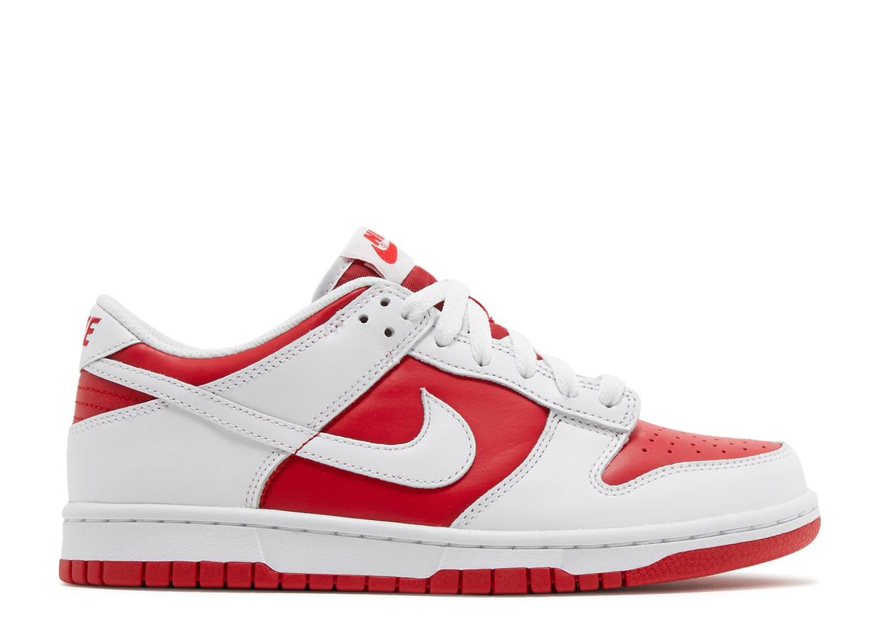 Nike Dunk Low GS Championship Red | Size 4.5 Brand New